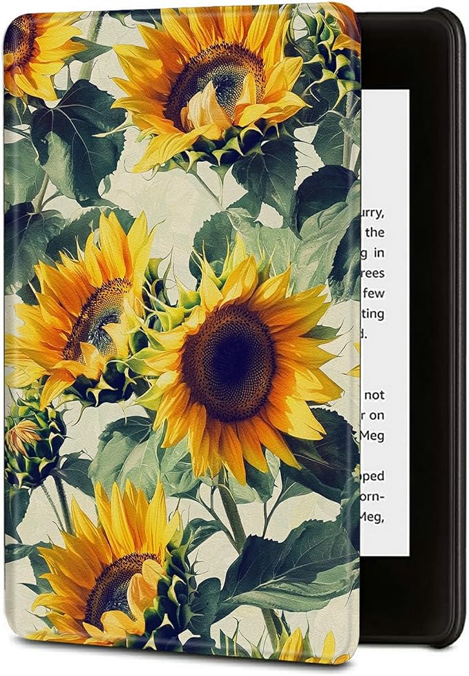 Case for Kindle Scribe 10.2 Inch (2022 Released) PU Leather Cover with Auto Sleep Wake for 10.2 Kindle Scribe Alpaca with Glasses
