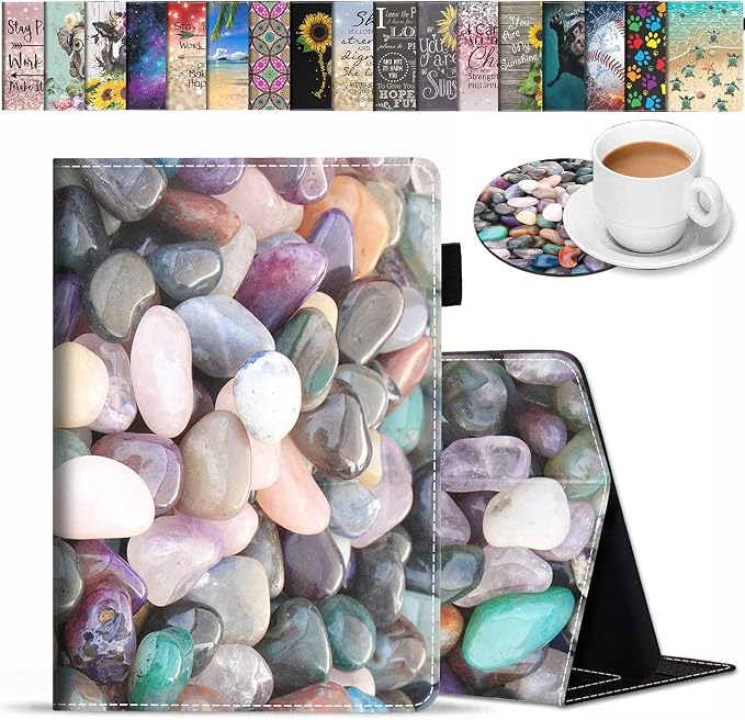 Case for All-New Amazon Kindle Fire HD 8/Fire HD 8 Plus Tablet (12th/10th Generation 2022/2020 Release) - Premium PU Leather Cover with Auto Sleep Wake Bible Verse Jeremiah 29:11