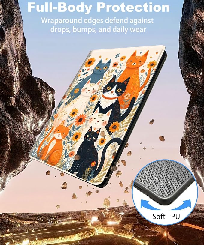 for iPad 11th Generation (A16 2025) 11 / iPad 10th Gen 10.9 2022 Case 360° Rotating PU Leather Stand Cover with Auto Sleep/Wake Shockproof TPU Backl Two Dragons Fighting