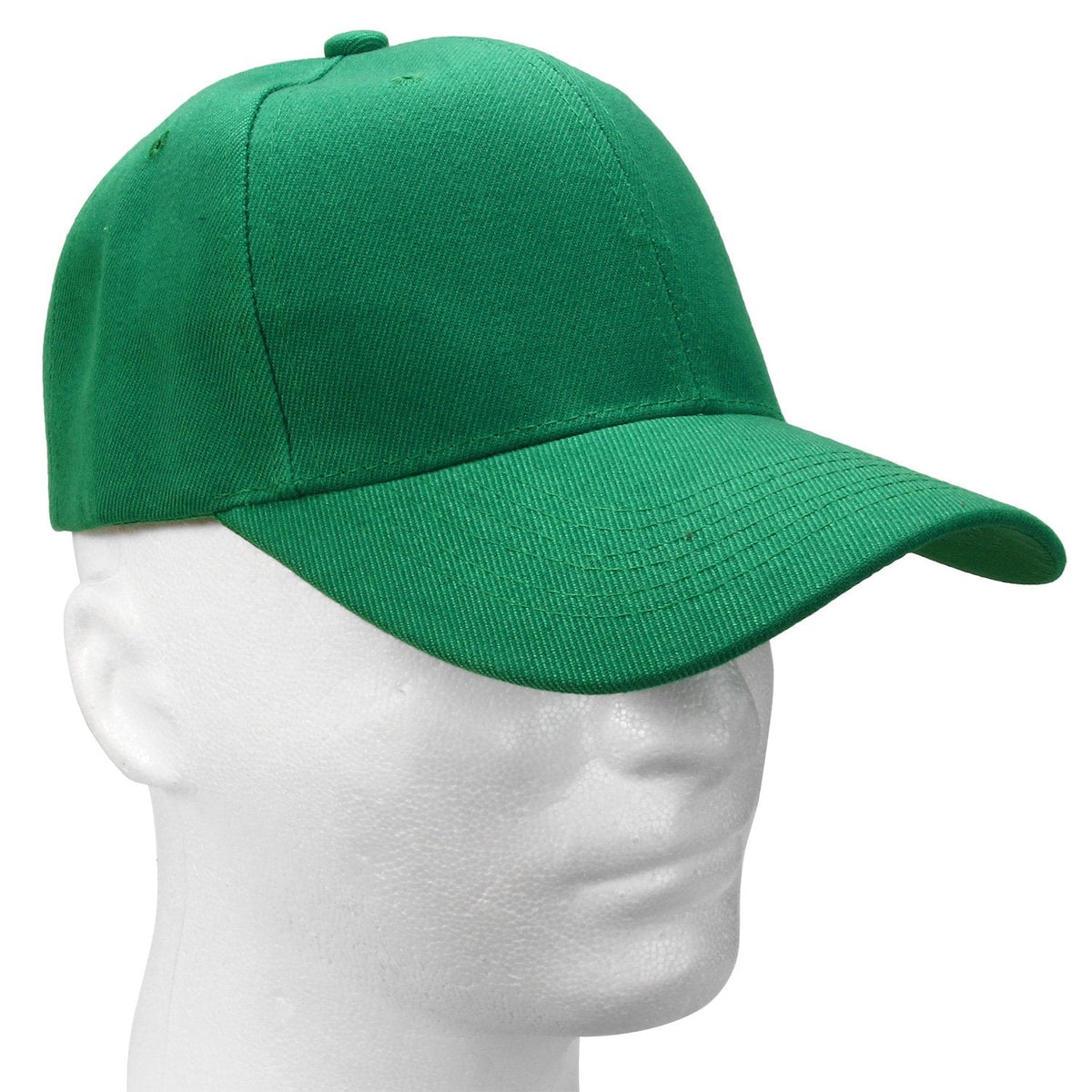 Falari Baseball Cap Adjustable Size for Running Workouts and Outdoor Activities All Seasons (2pk Kelly Green & Kelly Green)