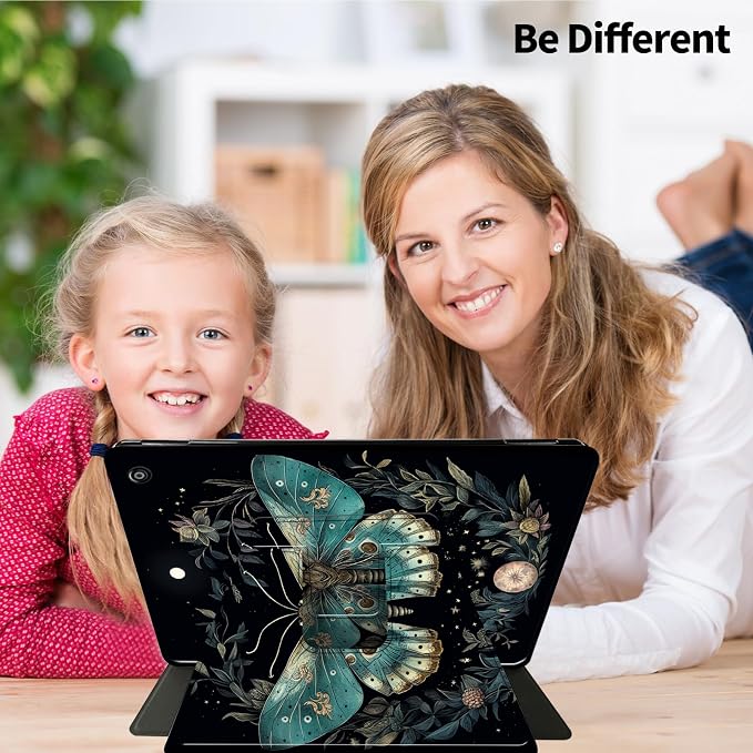 for iPad 9th Generation Case (2021)/8th Gen (2020)/ 7th Gen (2019) 10.2 Inch-360 Degree Rotating Multi-Angle Viewing Protective Cover with Auto Sleep/Wake-Art Mandala Flower