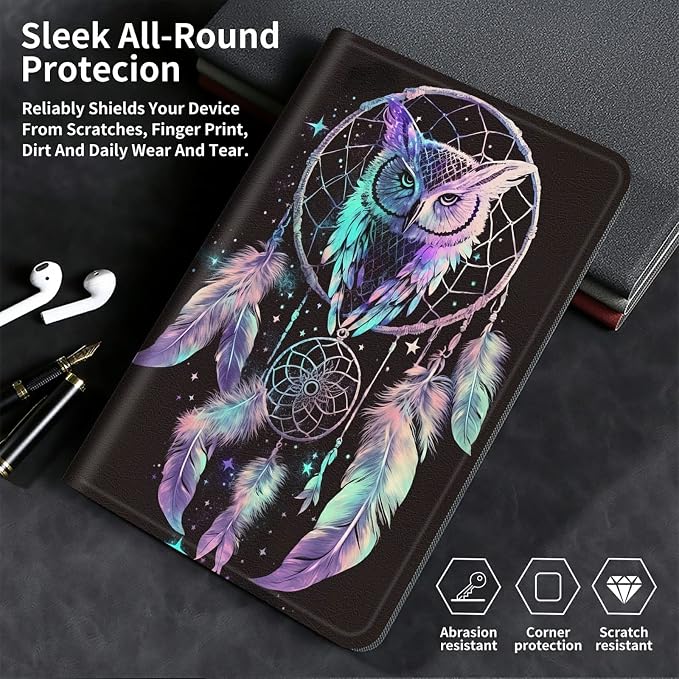 for Samsung Galaxy Tab A8 Case for Samsung Galaxy Tab A8 10.5 Case 2022 Lightweight Smart Cover PU Leather Adjustable Stand Protective Cover with Auto Wake/Sleep - Art Butterfly