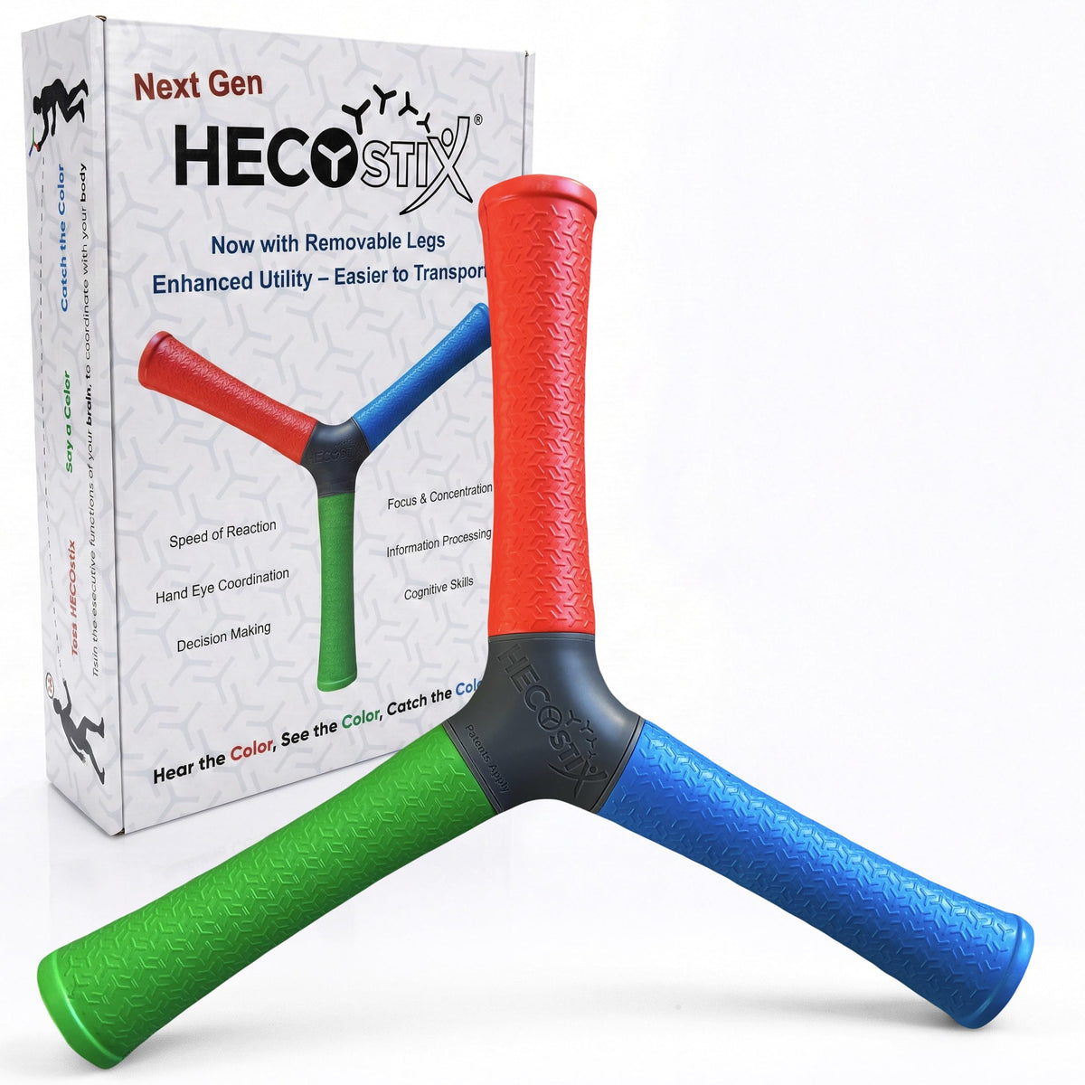 HECOstix Hand Eye Coordination Training Tool for Reaction Time & Reflexes