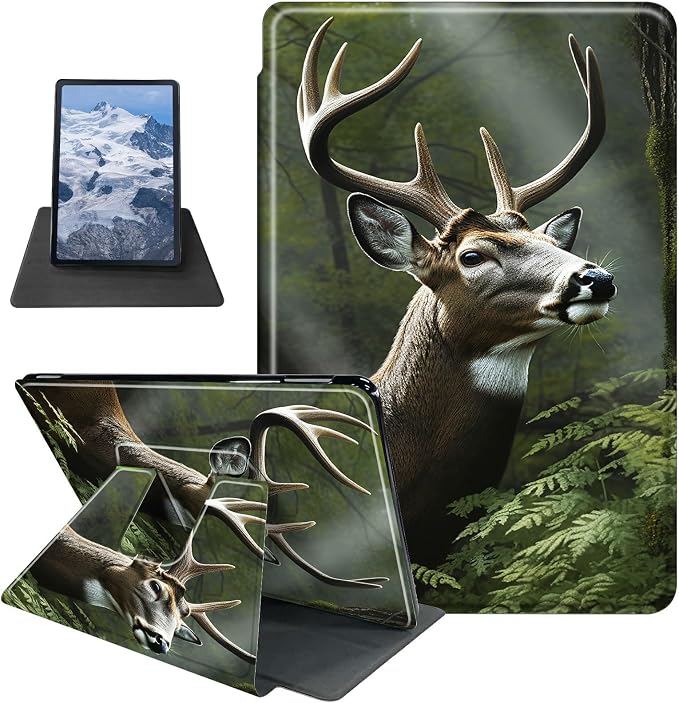 Case for Kindle Fire 7 Tablet (12th Generation 2022 Release) Baseball Theme 360 Degree Rotating Stand Protective Cover with Auto Sleep/Wake for Fire 7 2022 Tablet