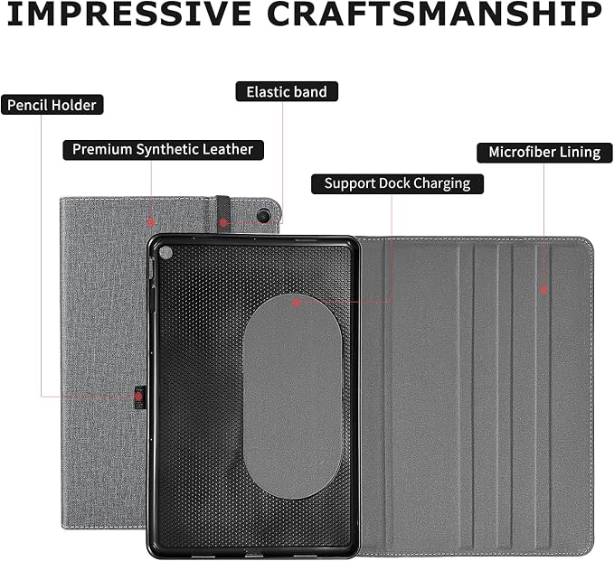 Case for Google Pixel Tablet (11-inch 2023) Multi-Angle Viewing Protective Stand Cover with Pencil Holder &amp Pocket and Protective Tape Compatible with Charging Speaker Dock Cyan