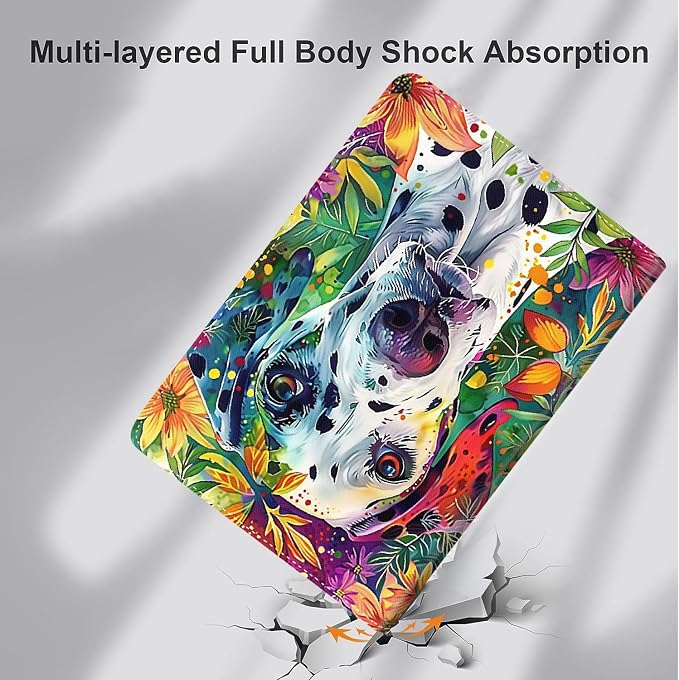 Case for iPad (A16) 11th Generation 11 Inch (2025) iPad 10th Generation 10.9 Inch (2022)，Slim Fit Foldable Standing Cover Case with Auto Sleep/Wake ，Red Moon Japanese Landscape
