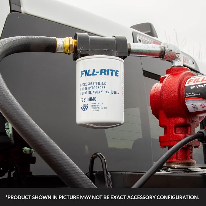 Fill-Rite F2510HM0 10-Micron Water Detecting Fuel Filter – 25 GPM Diesel