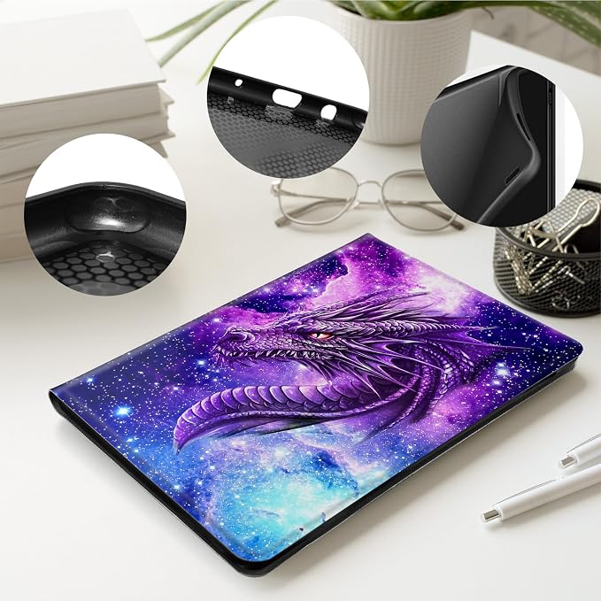 Case for All-New 7 Kindle Paperwhite 12th Gen 2024 &amp Kindle Colorsoft Signature EditionPU Leather Cover with Auto Sleep Wake FeatureAmerican Flag Eagle