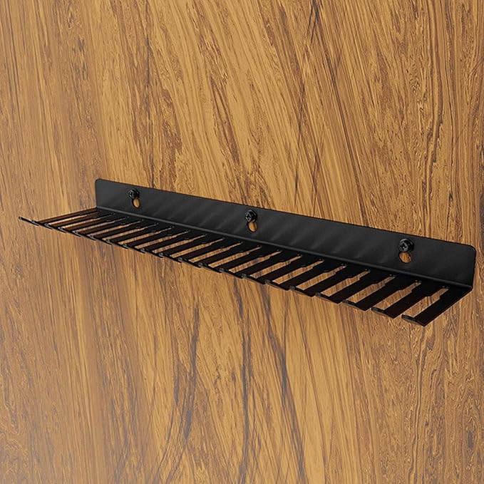 EINCORN Professional Grades Cable Storage Rack 20 Slot Wall Organizers for Guitar Sounds Video Wires Thick Carbon Steel Construction Workshop Cable Management