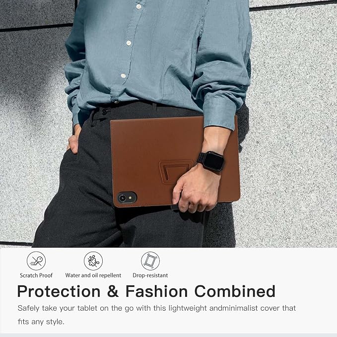 Tablet Case Cover For ApoloMedia EP1095T/ApoloSign EP1095T TabletMulti-Viewing AnglesSlim Light Shell Stand Cover for ApoloMedia EP1095T/ApoloSign EP1095T Tablet with Hand Strap&amp Pencil HolderB