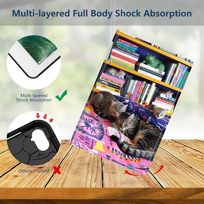 Slim Case for Samsung Galaxy Tab S11 5G 11 Inch (2025) PU Leather Tablet Cases Flip Folio Multi-Angle Viewing Stand Protective Smart Shell Cover with Auto Wake/Sleep A Crow Skull