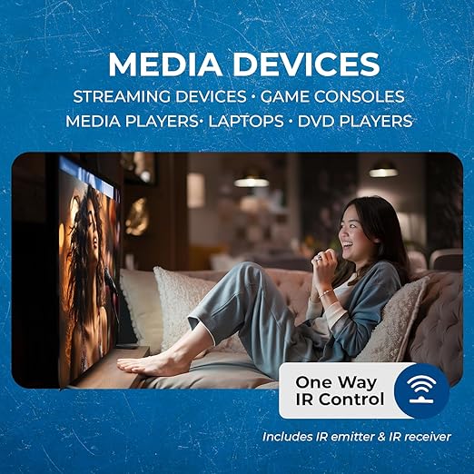 OREI HDMI Over Ethernet Extender Over Single CAT6/7 Ethernet Cable 4K@30Hz Up to 130 ft & 1080p Up to 230 ft (EX-230PRO)