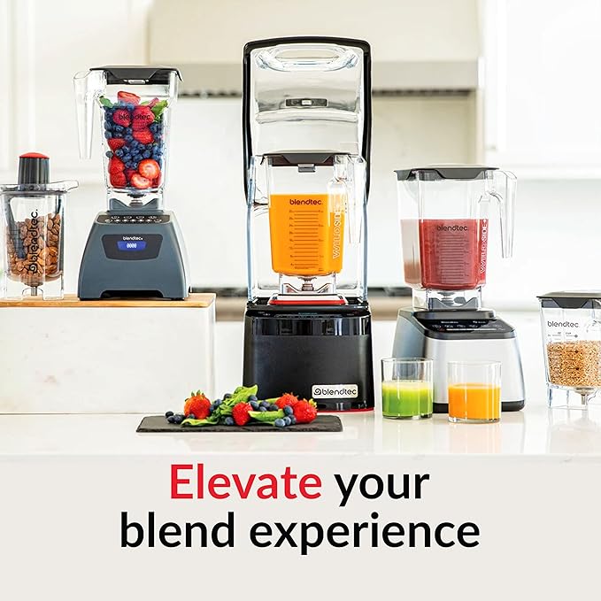 Blendtec Mini 46oz* WildSide+ & 37oz* Twister Jar Bundle, Clear