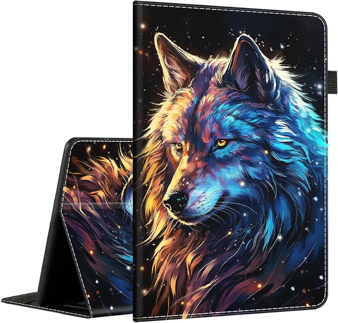 Case for Amazon Kindle Fire Max 11 Case (13th Gen 2023 Release) 11，Slim Fit Foldable Standing Cover Case with Auto Sleep/Wake for Fire 11 Max Tablet，Skull and Fire
