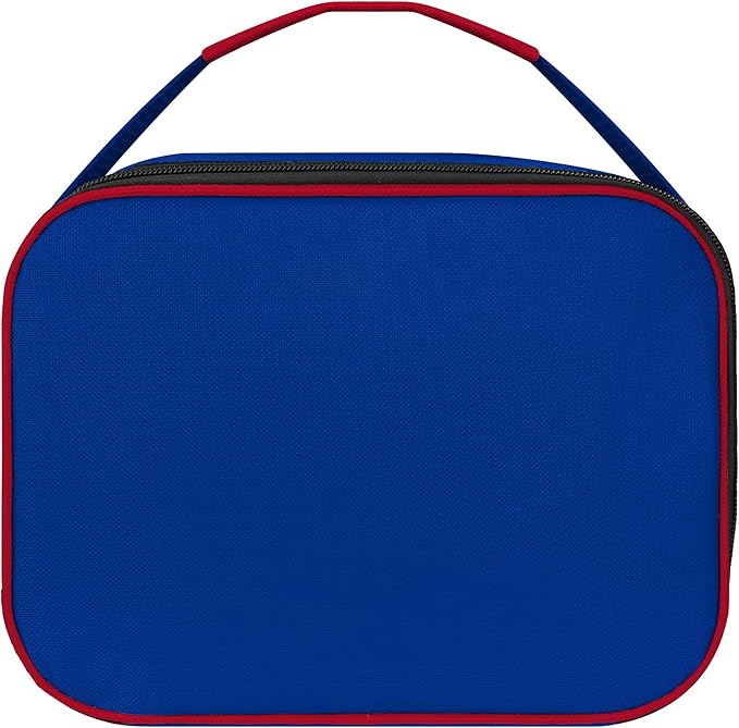 FOCO NFL Unisex-Adult Officially Licensed Wordmark Team Color Big Logo Football Zip Closure 7L Lunch Bag - Buffalo Bills