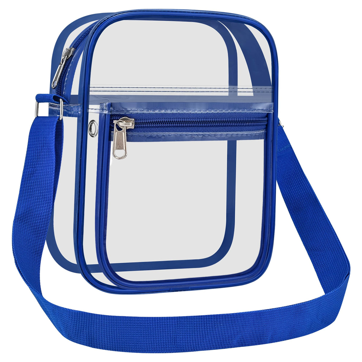 USPECLARE Clear Purse for Stadium Events Clear Messenger Bag for Men and Women