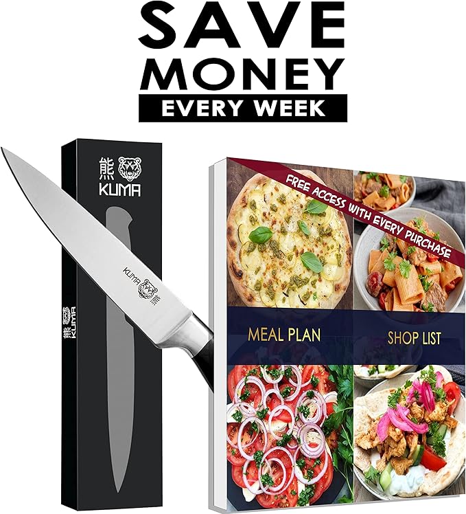 KUMA 3.5 Inch Paring Knife, Sharp Kitchen Prep for Home Cooks, Gift Box