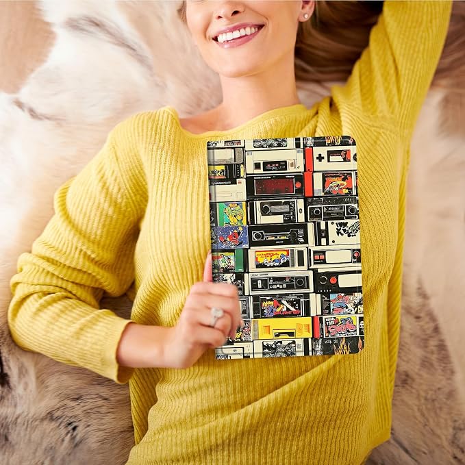 Case for All-New 7 Kindle Paperwhite 12th Gen 2024 &amp Kindle Colorsoft Signature EditionPU Leather Cover with Auto Sleep Wake FeatureAmerican Flag Eagle