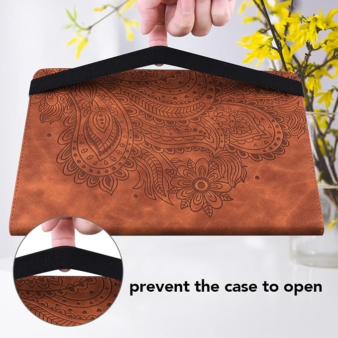 Case for Samsung Galaxy Tab A11 Plus/ A9 Plus 11 Inch PU Leather Multi-Angle Viewing Protective Cover with Card Slots - Blue