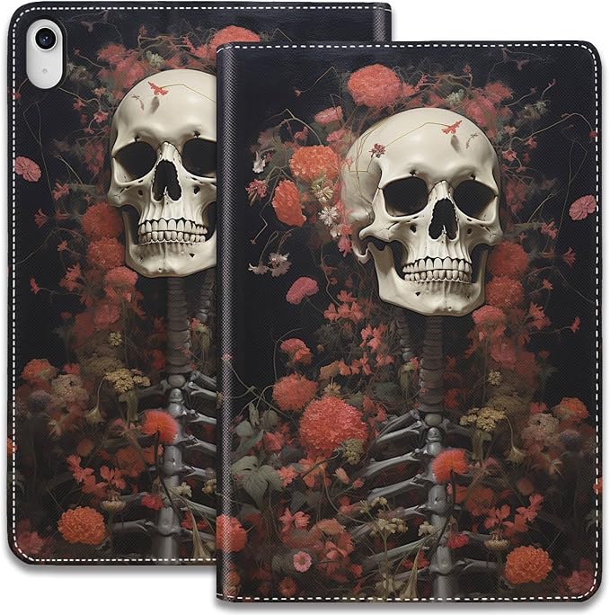 Case for iPad (A16) 11th Generation 11 Inch 2025 / iPad 10th Generation 10.9 Inch 2022 Ultra-Thin Multi-Angle Protective Cover with Auto Sleep/Wake A Dark Horse