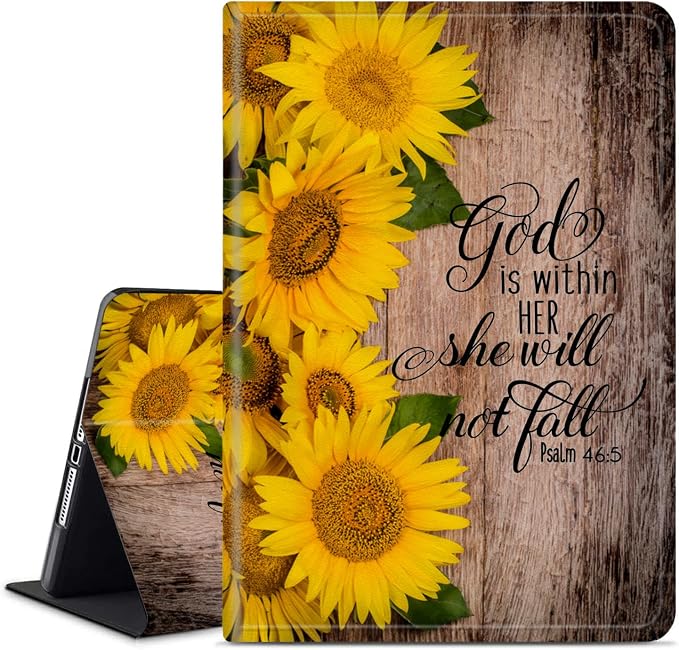 Compatible for iPad Air 13 inch Case (M3 2025 /M2 2024)/Pro 12.9 inch (6th/5th/4th/3rd 2022/2021/2020/2018)Adjustable Stand Protect CoverAnchor Christian