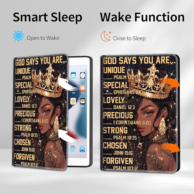 Case for iPad 10.2/10.5，iPad 9th/8th/7th Gen，for iPad 10.2 inch 2021/2020/2019/iPad Air 3rd Gen/Pro 10.5 - Slim Fit Standing Cover with Auto Sleep/Wake，Enchanted Forest 2