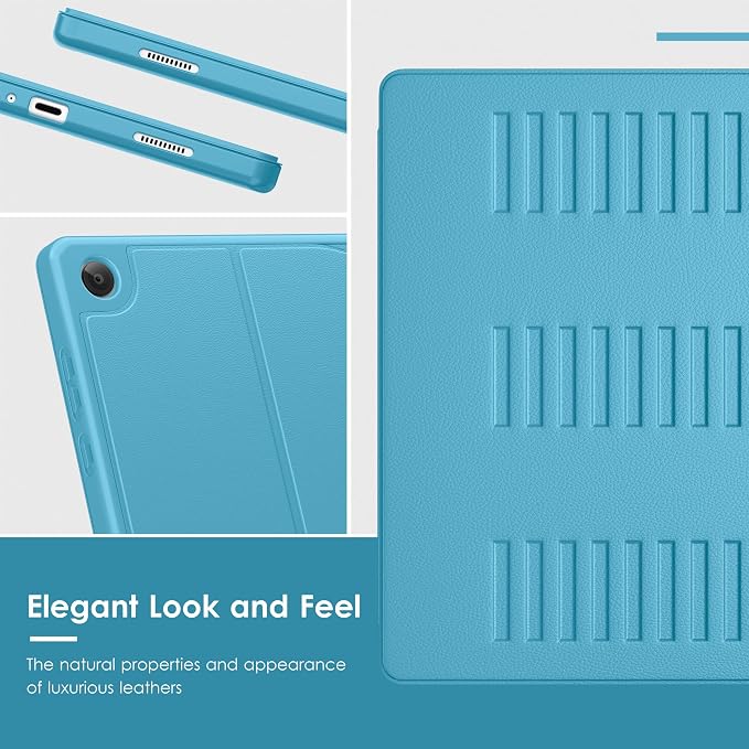 Case for Samsung Galaxy Tab A11+ Plus 11 inch 2026 Model (SM-X230/X236)Multiple Angles Stand CoverSoft BackPencil Holderand Auto Sleep/WakeBlack