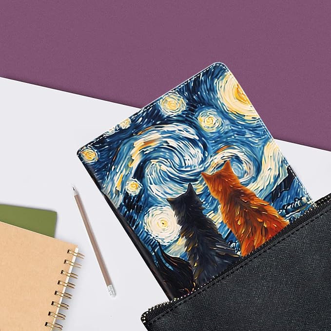 Case for iPad Air 11 Inch Case M2 2024 iPad Air 6th Gen Case/iPad Air 5th Gen 2022/Air 4th 2020 10.9 Inch Slim Stand Protective Smart Cover Fit iPad Air Retro Moth