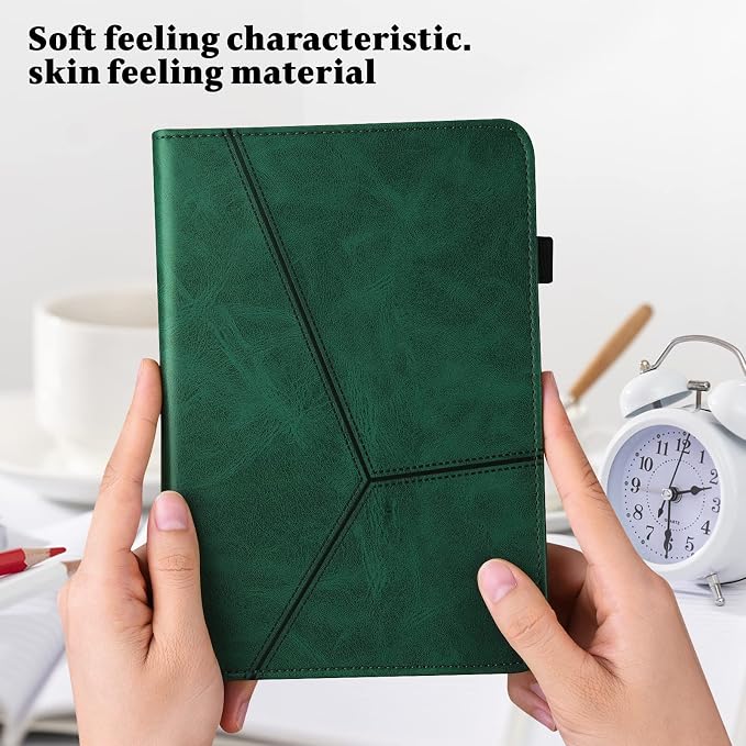 Case for Amazon Kindle Fire Max 11 Case (13th Generation 2023 Release) 11PU Leather Folio Stand Stylish Solid Color Stripe Stand Cover for Fire 11 Tablet - Black