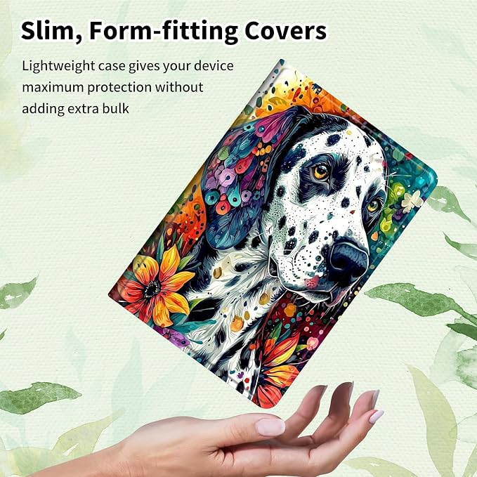 Case for 10.2 Kindle Scribe (2024/2022 Release) Slim PU Leather Lightweight Adjustable Stand Smart Shell Cover with Auto Wake/Sleep for 10.2 Amazon Kindle Scribe E-ReaderA Dog