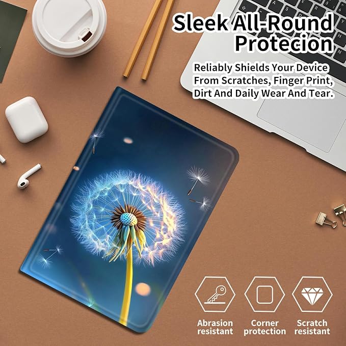 Case for Amazon Fire 7 Tablet 2019/2017 Release 9th/7th Generation PU Leather Smart Protective Cover with Auto Sleep/Wake for Fire 7 2019Dog Wearing Witch Hat Pumpkin