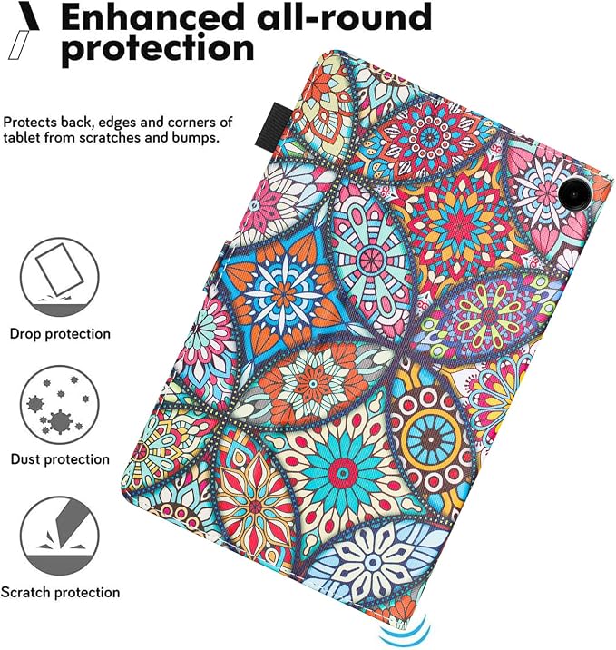 Case for Amazon Fire Max 11 Tablet (13th Generation 2023 Release) Auto Wake/Sleep Premium PU Leather Folding Stand Cover with Pen Holder &amp Multiple Viewing Angles - Beach