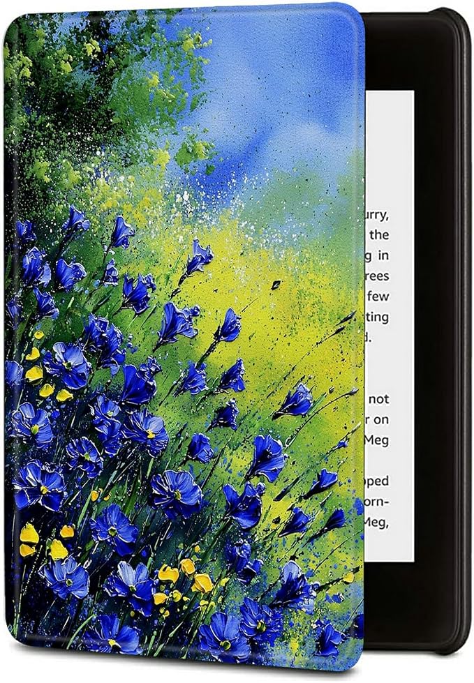 Case for Kindle Scribe 10.2 Inch (2022 Released) PU Leather Cover with Auto Sleep Wake for 10.2 Kindle Scribe Alpaca with Glasses