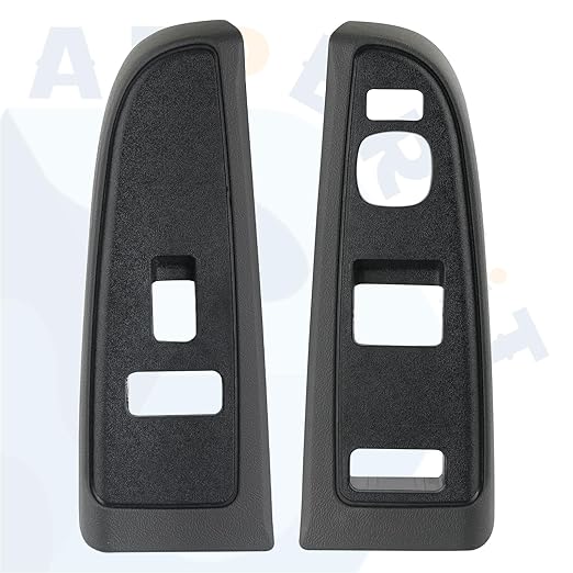 Window Control Switch Bezel Cover for Driver & Passenger Door Panel Compatible with Chevy Silverado, GMC Sierra 1500 2500 HD 3500 Door Switch Panel 2004-2007 89045124
