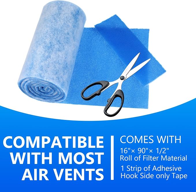 12x90 Inch Cut to Fit Air Filter Roll