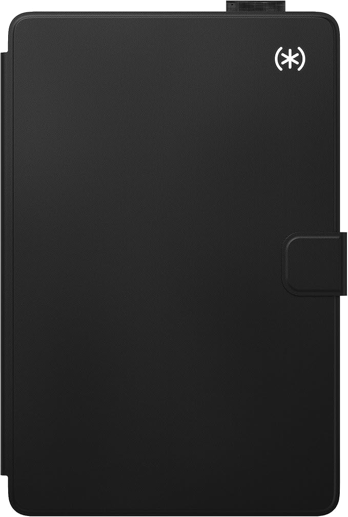 Speck Google Pixel Tablet Case &amp Stand 2023 - Slim Foldable Design Adjustable Viewing Angles Camera Lens Protection Google Pixel Tablet Stand &amp Case - On Off Magnet - Black &amp White MagF