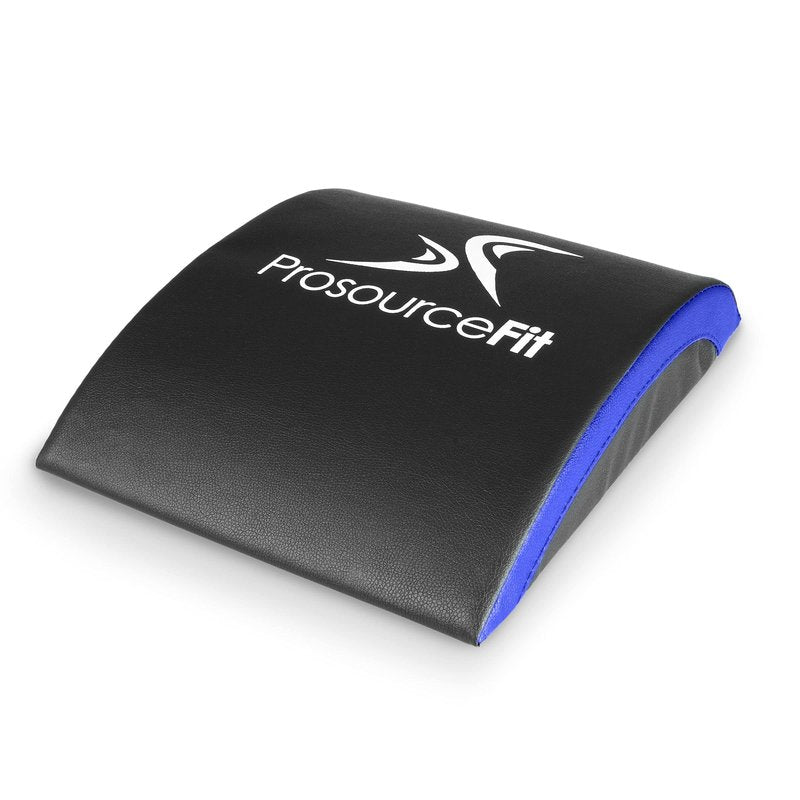 ProsourceFit Abdominal AB Mat 15" x 12" High Density Core Trainer, Black/Blue