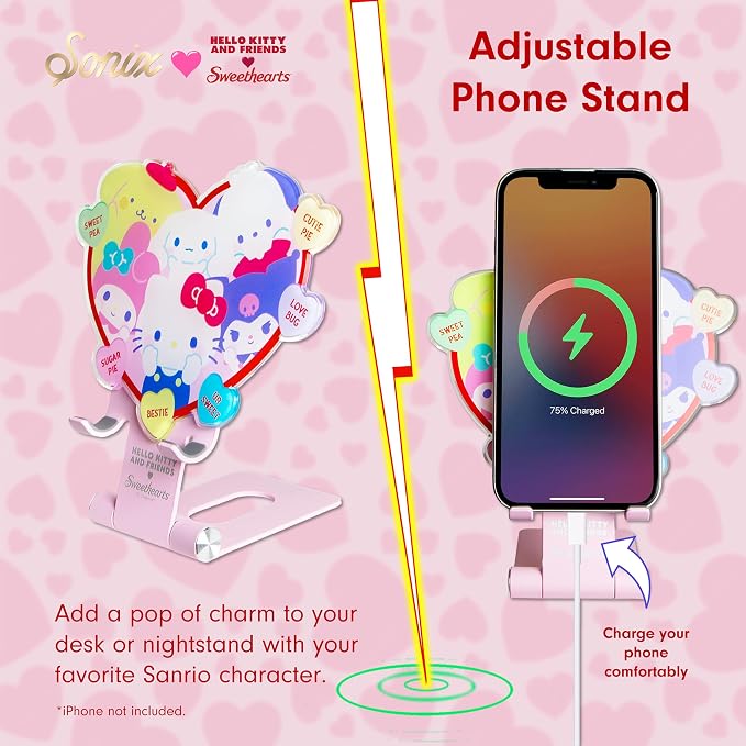 Sonix x Sanrio Character Phone Stand | Adjustable Cell Phone Holder Desk Stand Dock | Badtz Maru