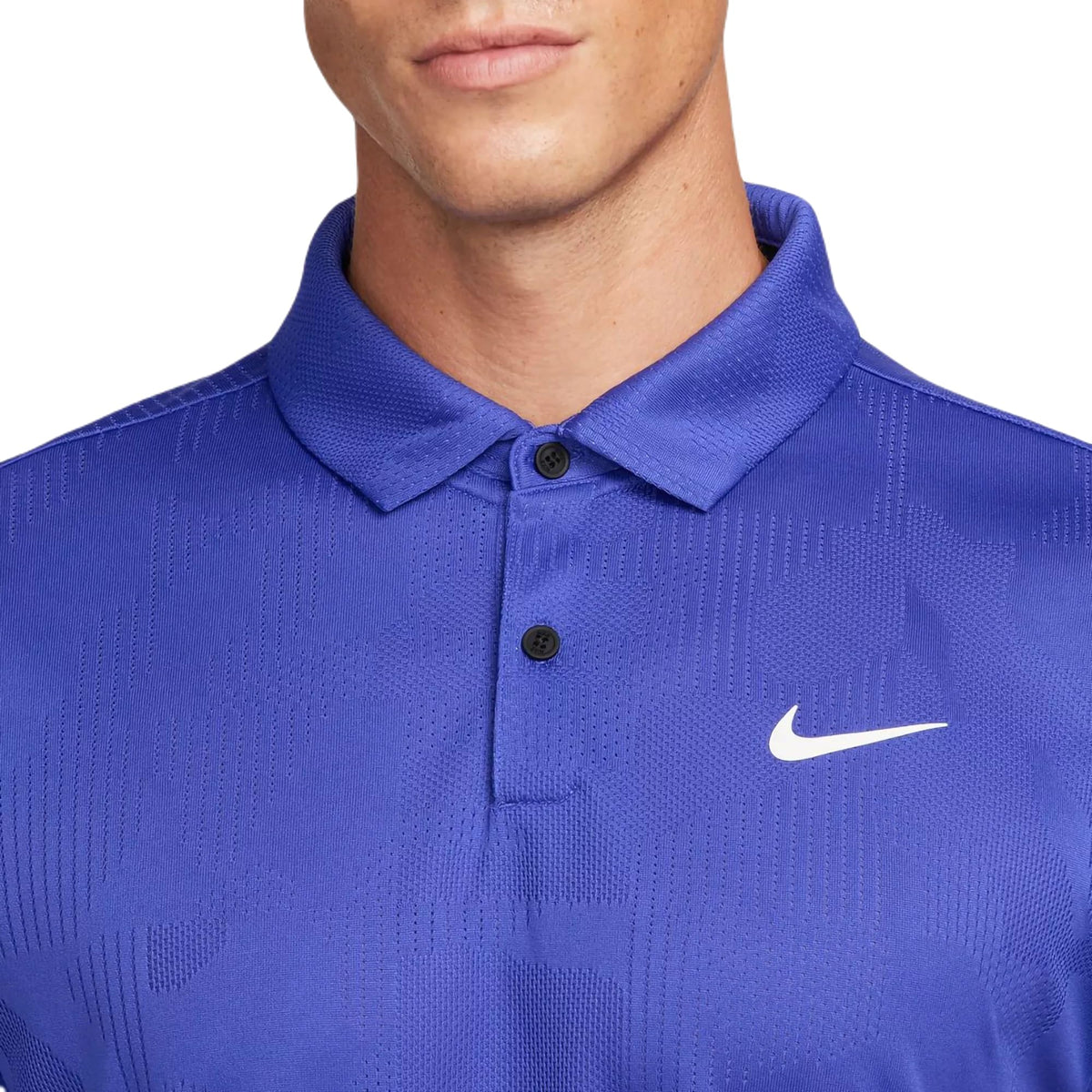 Nike Men's Dri-FIT Jacquard Tour Polo, Lapis, S Regular US