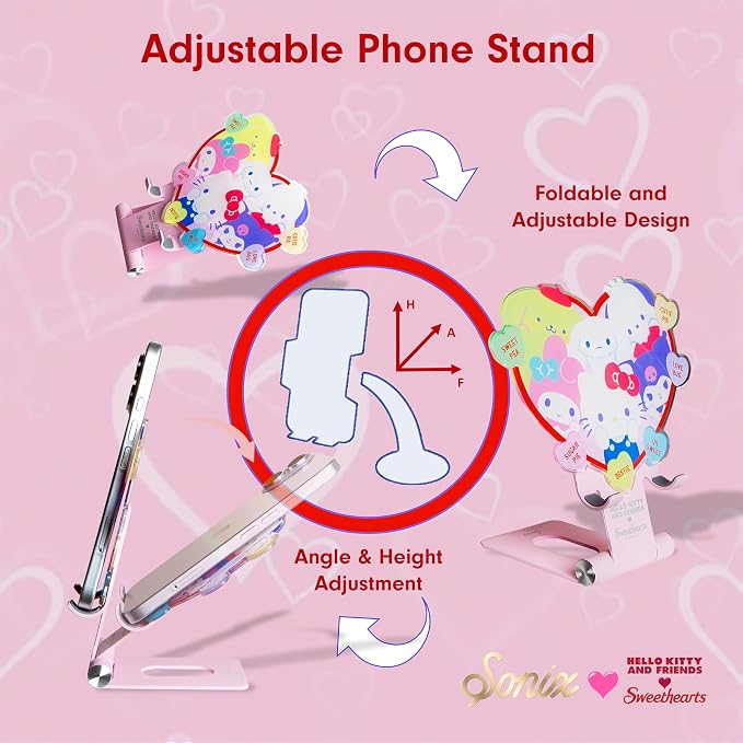 Sonix x Sanrio Character Phone Stand | Adjustable Cell Phone Holder Desk Stand Dock | Badtz Maru