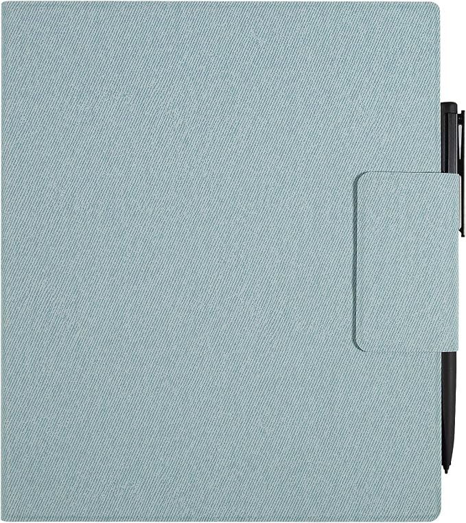 Magnetic Case for 10.3 Boox Note Air 5 CDark Blue | PU Leather Protective CoverSlim &amp LightweightPen Buckle Designwith Auto Sleep/Wake