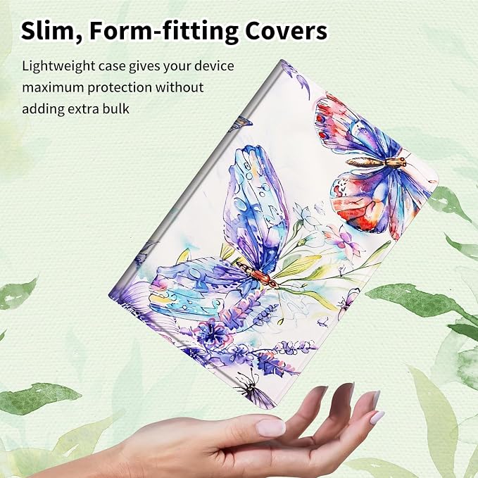 Case for 10.2 Kindle Scribe (2024/2022 Release) Slim PU Leather Lightweight Adjustable Stand Smart Shell Cover with Auto Wake/Sleep for 10.2 Amazon Kindle Scribe E-ReaderA Dog