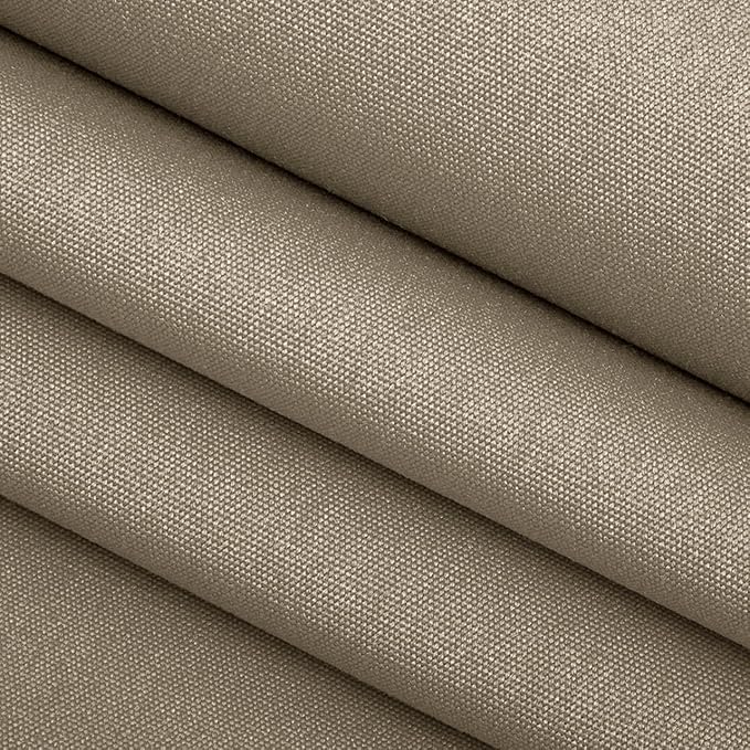 RSH DECOR: Sunbrella Square Throw Pillows Set of 4 | 17" x 17" | Water and Fade-Resistant Performance Fabric | Outdoor Pillow Covers with Down-Alternative Inserts | Canvas Taupe