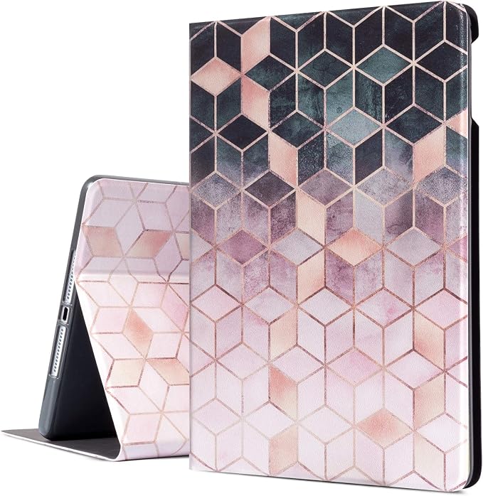 iPad Air 2 Case iPad Air 1st Case Galaxy Tree iPad 9.7 Inch Case Protective Cover for iPad 5th/6th Generation Multi-Angle Viewing Case with Adjustable Stand Auto Wake/Sleep Function (Galaxy)