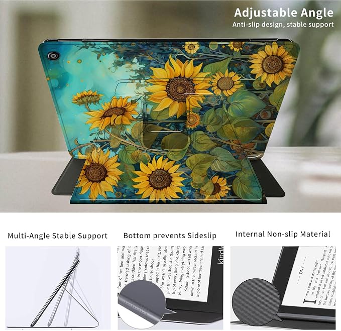 for iPad 9th Generation Case (2021)/8th Gen (2020)/ 7th Gen (2019) 10.2 Inch-360 Degree Rotating Multi-Angle Viewing Protective Cover with Auto Sleep/Wake-Art Mandala Flower