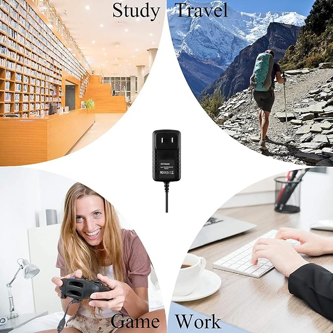 Digipartspower Global AC/DC Adapter for Serene Innovations SA-40 SA40 HearAll Hear All Bluetooth Cell Phone Amplifier Power Supply Cord Cable PS Wall Home Battery Charger Mains PSU