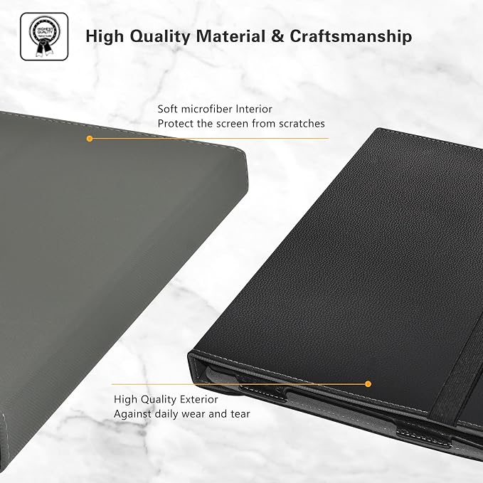 LiuShan Compatible with Boost Celero 5G Tab Case360 Degree Rotation Stand PU Cover for Boost Celero 5G Tab 11 Inch Tablet（Not Fit Other TabletBlack