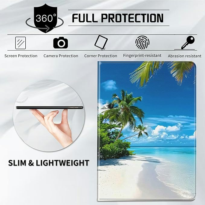 Case for All-New Kindle Paperwhite 12th Generation 7 inch 2024 &amp Kindle Colorsoft Signature Edition 2024 Lightweight Protective PU Leather Smart Stand Cover with Auto Wake Sleep - a Beautiful Gala