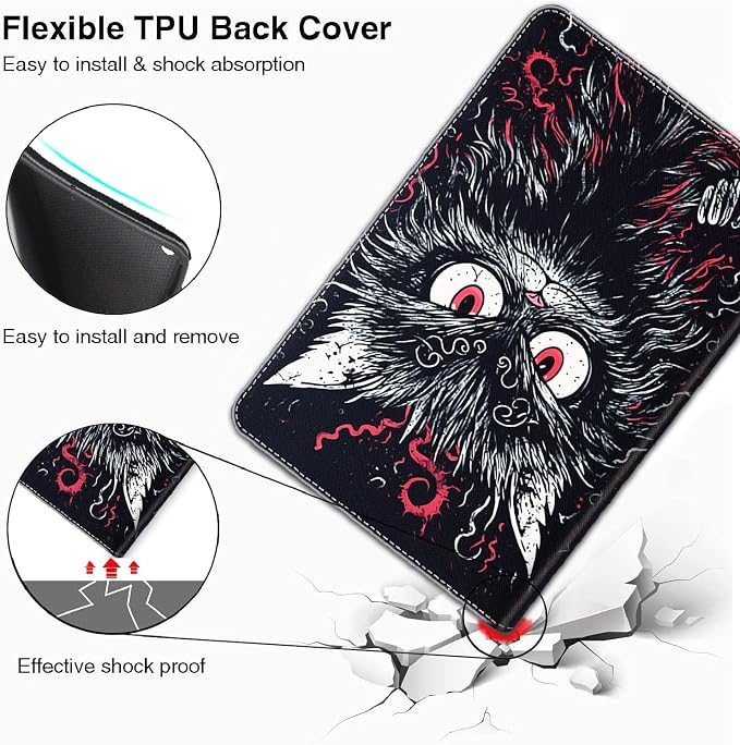 Case for iPad 10.2/10.5，iPad 9th/8th/7th Gen，for iPad 10.2 inch 2021/2020/2019/iPad Air 3rd Gen/Pro 10.5 - Slim Fit Standing Cover with Auto Sleep/Wake，Enchanted Forest 2