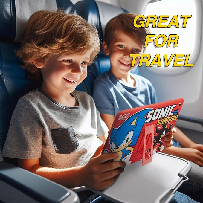 Bluey Kids iPad Case - 10.2 Case for iPad 9th/8th/7th Generation - 2019/2020/2021 Tablet Cover with Stand Shockproof Silicone Protector